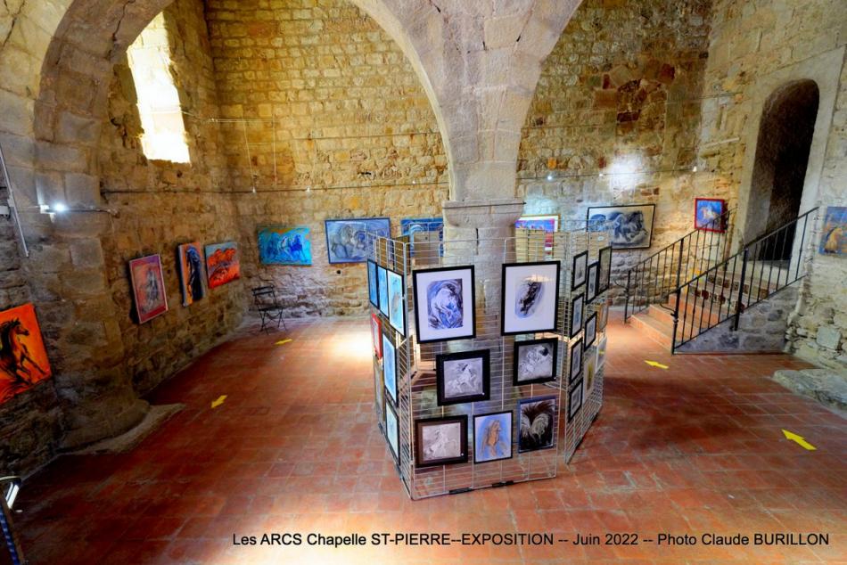Les ARCS sur ARGENS -- Chapelle ST-PIERRE -- FAURE - PERRIER -- Juin 2022